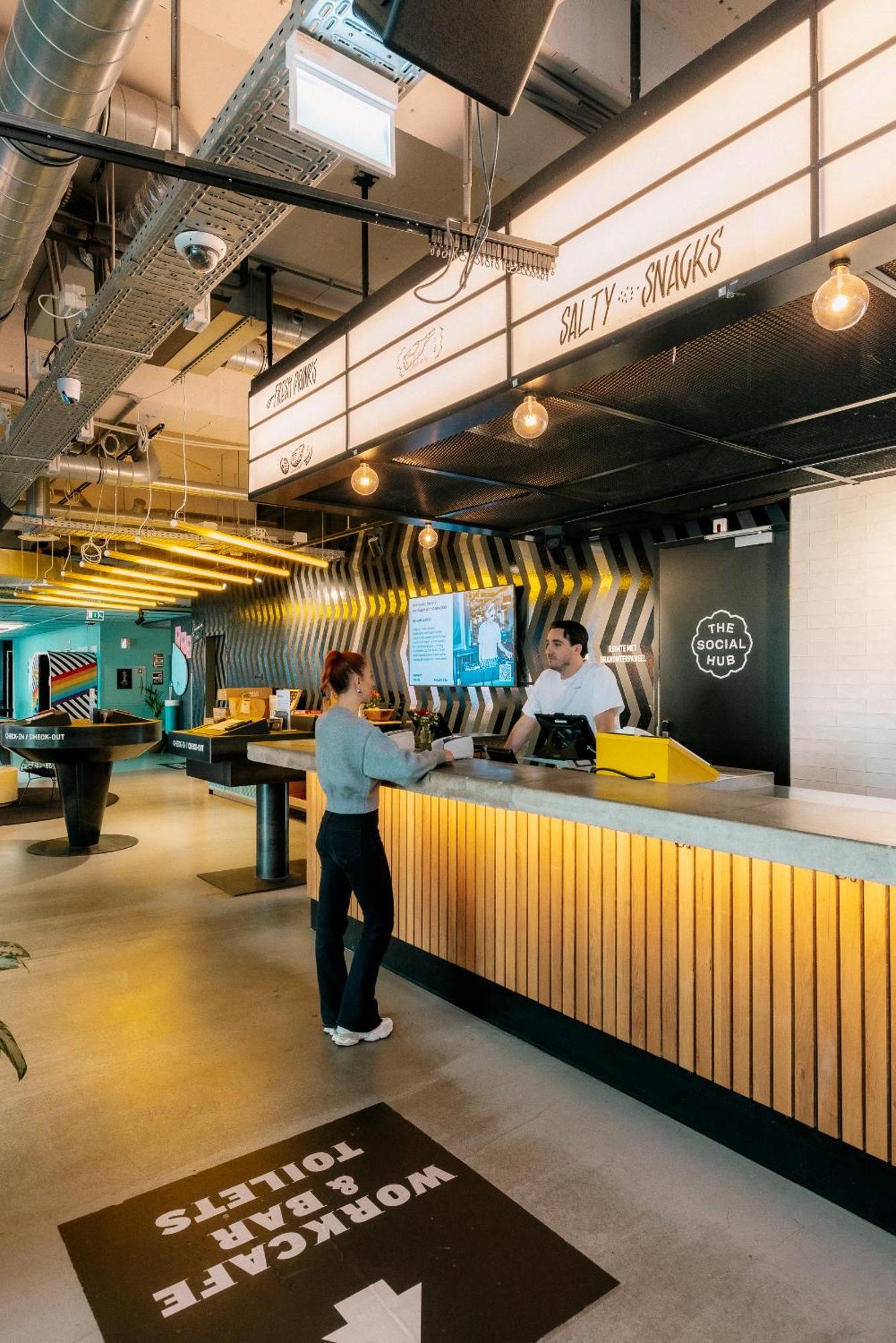 The Social Hub Amsterdam West 4 Star Hotel Екстериор снимка